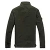 Giacca militare in cotone Uomo Autunno Soldato MA-1 Stile Army Giacche Uomo Marca Bradipo Mens Bomber Plus Size M-6XL 211217