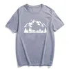 T-shirt Femme Randonnée en montagne Camping Girl T-shirt Femmes Tops Summer Casual Plus Taille Harajuku Tee Femme Funny Camisas de Mujer