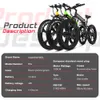 Mocny rower elektryczny składana gruba opona 1000W E Bike E Bcycle Akumulatory 48 V 1000 W 26 cala 80 km dla mężczyzn kobiety