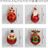 Party Decoration Christmas Ball Ornaments Stanta Claus Decorations For Home Hanging Drop Pendant DIY Year Event Balls2021