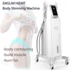 Two handles Hiemt muscle building fat burn massage slimming machine cellulite removal body contouring beauty equipment water cooling system