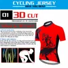 Bicycle Pro Team Summer Cycling Jersey Set Abbigliamento Abbigliamento Traspirante uomo manica corta Camicia Bib Bib Shorts 19D Racing Set