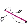 Multifunctional Stick with Resistance Band Yoga Pull Rods Pilates Bar for Gym Fitness Body Building Workout Exercise 2106249197414