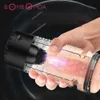 Automática rotação telescópica masculino masturbator masturbator artificial vagina sexo copo boquete pênis chupando vibrador brinquedo sexual para homem q0320