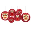 Gift Wrap 1 Set Beauty Paper Fan Flower Thicken Decor Festive Hanging Reusable Chinese Style Party Supplies