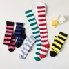 Stocking Socks Over Knee For fashion Girls Woman Cosplay Stripe Long Tube Stock Costume Halloween Party Cheerleading Thigh High sock