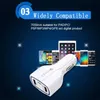 3 Ports Car Chargers 7A 35W USB Quick Charge Type C Fast Charging Auto Power Adapter For iPhone Android Smart Phone Tablet