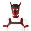 NXY Adult Toys Sex Shop Fetish Toy Puppy Play Dog BDSM Leather Hooded Collar Arms Shoulders Fantasy Kit Bondage For Couple Game 1201
