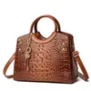 HBP Crocodile Pattern Women's Bag Fashion Womens Totes حقيبة يد كاجوال عصرية