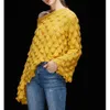 Joloo jolee mulheres sexy fora ombro Solta camisola elegante camisola de puxar e pulôvers em 3D de impressão em 310619