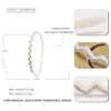 Crystal Hair Band - Frans design ornament voor vrouwen Lady Accessories Cellulose Acetaat Tiara Braids Clips Barrettes