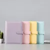 A6 11 Colors Creative notepads Waterproof Macarons Binder Hand Notebook Shell Loose-leaf Notepad Diary Stationery Cover School Office Supplies