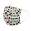 New Disposable children mask printing non-woven fabric melt blown cloth breathable anti-dust masks