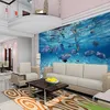 カスタム写真の壁紙3 d立体水中の海洋魚の生活子供部屋のテレビの背景3D壁画壁紙