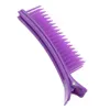 Section de coiffure de grande taille pinces pinces à cheveux avec peigne épingles à cheveux en plastique pince bricolage Salon coupe colorant outils de coiffure un pc un sac d'opp emballage 50pcs beaucoup