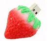 Pendrive Fruits USB Drive 4GB 8GB 16GB 32GB 64GB Dos Desenhos Animados Vara De Vegetal Cenoura De Armazenamento Morango U Disco Flash