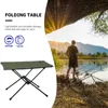 Muebles de campamento Mesa plegable Aleación de aluminio Mini portátil Ligero Cena al aire libre Escritorio Camping Picnic BBQ Fiesta Escritorios para el hogar 264S