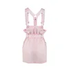 Söt rosa denim klänning för kvinnor fyrkantig krage ärmlös hög midja casual slank mini klänningar kvinnlig kläder 210520