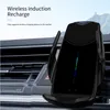 C2 Qi Bezprzewodowa ładowarka samochodowa Mount na podczerwień Auto-sens Auto-Clamping Fast Car Wireless Charger Uchwyt do iPhone Huawei Samsung Smart Telefony