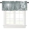Rideaux rideaux plante gris pissenlit rideaux pour salon chambre cuisine les traitements de fenêtre pour enfants