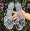 9Colors mode ny kvinna sandaler flip flops sommar cool strand nitar stor båge platt sandal märke gelé skor tjejer storlek 36-41