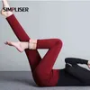 Winterhosen Frauen Dicke Warme Fleece Hohe Taille Bleistift Stretch Schwarz Weiß Samt Hosen Plus Größe 5XL 6XL Leggings 211124