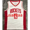 All embroidery 13# Harden 2020 white basketball jersey Customize men's women youth add any number name XS-5XL 6XL Vest