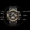 Casual Watch Men Waterproof montre homme Writswatch da uomo LED Orologi digitali Orologio da uomo Led reloj hombre 1376 Grandi orologi sportivi X0524