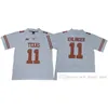 NCAA Texas Longhorns College Football Wear 11 Sam Ehlinger 7 Shane Buechele 10 Vince Young 20 Earl Campbell 34 Ricky Williams Sugar Bowl 150TH Jerseys