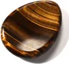 Tiger's Eye Gemstone Thumb Wedding Stone Chakra Cura Pocket Palm Stone Cristais Therapy Geometry