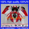 Injektionskroppar för Ducati 848R 1098R 1198R 848 1098 1198 s R 07 08 09 10 11 12 14.52 Kroppsarbeten 848s 1098s Vit Röd 1198s 2008 2008 2009 2010 2011 2012 OEM Fairing Kit