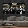 Muziek Singer Star Gathering Grote Woonkamer Olie Canvas Schilderij Wall Art Posters en Prints Voor Slaapkamer Home Decor Unframed