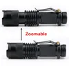 Mini Penlight 2000LM Waterproof LED Torch 3 Modes Zoomable Adjustable Focus Lantern Portable Light Use 14500 Flashlights Torches