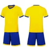 2021 Soccer Jersey Sets smooth board 6095 blue shirt sweat absorbing breathable and soft children's training suit 12