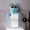 djur vävnad låda staty figur hängande toalettpapper hållare tvättrum vägg heminredning rulla papper vävnad boxhållare väggmontering 211110