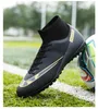 Chaussures de football américain Hot Buy Long Spikes Outdoor People Soccer Shoes High Single For Men Women Sports 210809