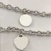 Couple Coeur Bracelets Femmes Chaîne En Acier Inoxydable Ronde À La Main Bijoux De Mode Cadeaux Pour Petite Amie En Gros