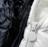 Designer Mens / Womens Winter Down Jacket Parkas Salzman Frankrijk Luxe Man Hooded Puffer Bovenkleding Jas Kleding Top Hoogwaardige Jassen Maat 1-5