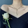 Japanische und Koreanische Einfache Schmetterling Halskette weibliche Schlüsselbeutel Kette Student Koreanisch Einfache Minderheit Girlfriends Geschenk