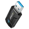 EDUP EP-1689GS 1300 Mbps Mini WIFI Adaptörü USB Kablosuz Ağ Kart Çift Bant 2.4G 5G 802.11AC PC Bilgisayar için Yüksek Headink Lan Adaptörü