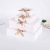 LBSISI Life 10pcs Chocolate Bread Box Wedding Burthday Confezione regalo fatta a mano fai-da-te Scatole per dolci e imballaggi Bomboniere con nastro 210326