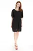 plus size summer dress zomerjurk dames plus size dresses for women 4xl vestido mujer verano Solid Half chiffon dress 4241 50 210528