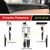 Panneau de commande central intérieur poignée de porte 3D 5D autocollants en Fiber de carbone décalcomanies pièces de couverture de style automobile accessoires de produits pour Por65351822