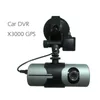 Körinspelare 2,7 tum videokamera Dual Lens Reversing Parking Monitor Car DVR DVRS