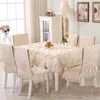 European Style Living Room Decor Table Cloth Anti-Slip Chair Cover Thicken Soft Cushion Dustproof cloths 210626