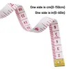 1000pcs 1.3*150cm Soft Tape Measures inch/Centimetre Display Tailor Body Rulers Ruler Meter Sewing Measuring Tapes With Iron Head Colors Random Sending by DHL/FedEx