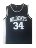 wildcats 34 LEN BIAS 1985 MARYLAND TERPS Maglie da basket retrò ritorno al passato College ricamate cucite