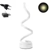 Table Lamps Y8AB SpiraI Design LED Desk Lamp Light Dimmable Bedside For Bedroom Office Study Room Idea Gift Kid245U