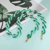 Acrílico Óculos cadeia Fashioin Óculos de Sol Lanyard Acessórios para mulheres Pendurar na Pescoço Sunny Cord Chaves