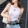 T-shirt da donna 21SS nuove amanti camicie tee da donna Half Moon t-shirt casual maniche corte canotta abiti firmati tees outwear top qualità femme pas